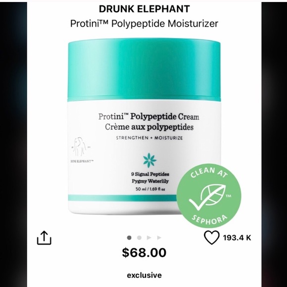 Drunk Elephant mini Protini polypeptide cream - Picture 4 of 5